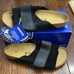 New Birkenstock Kyoto black mens size 10
